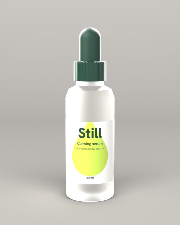 Still face serum packaging