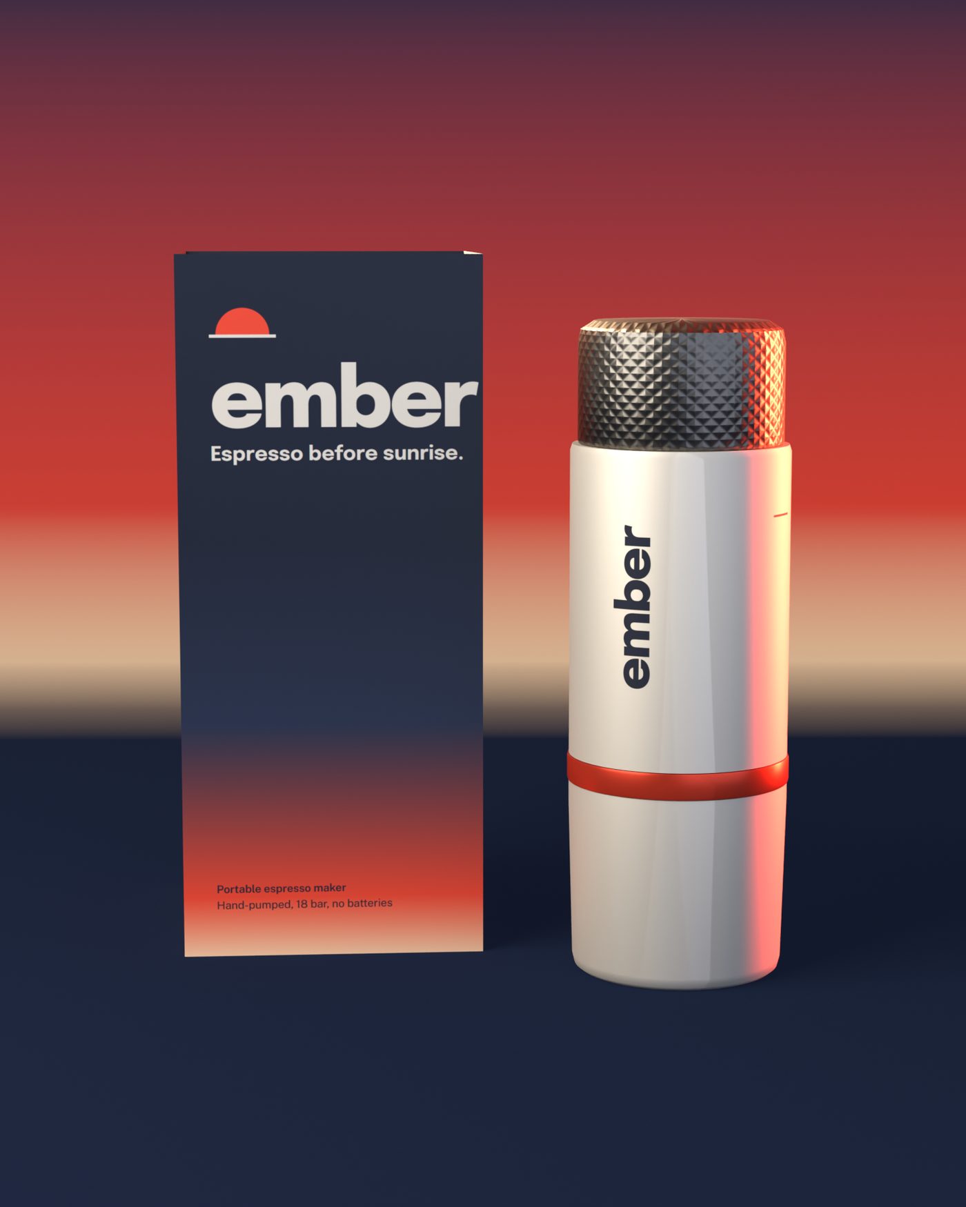 The Ember box, closed