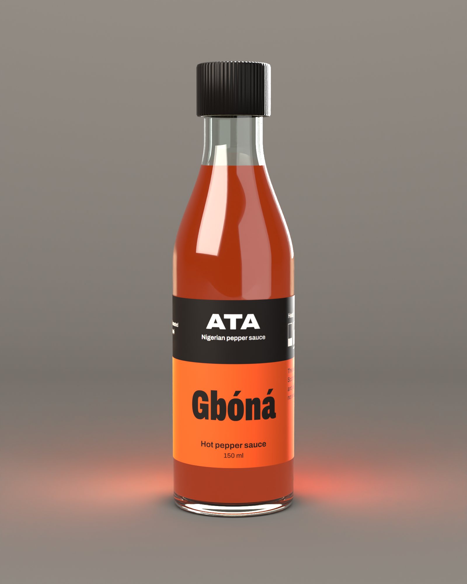 The same bottle with the Ata label