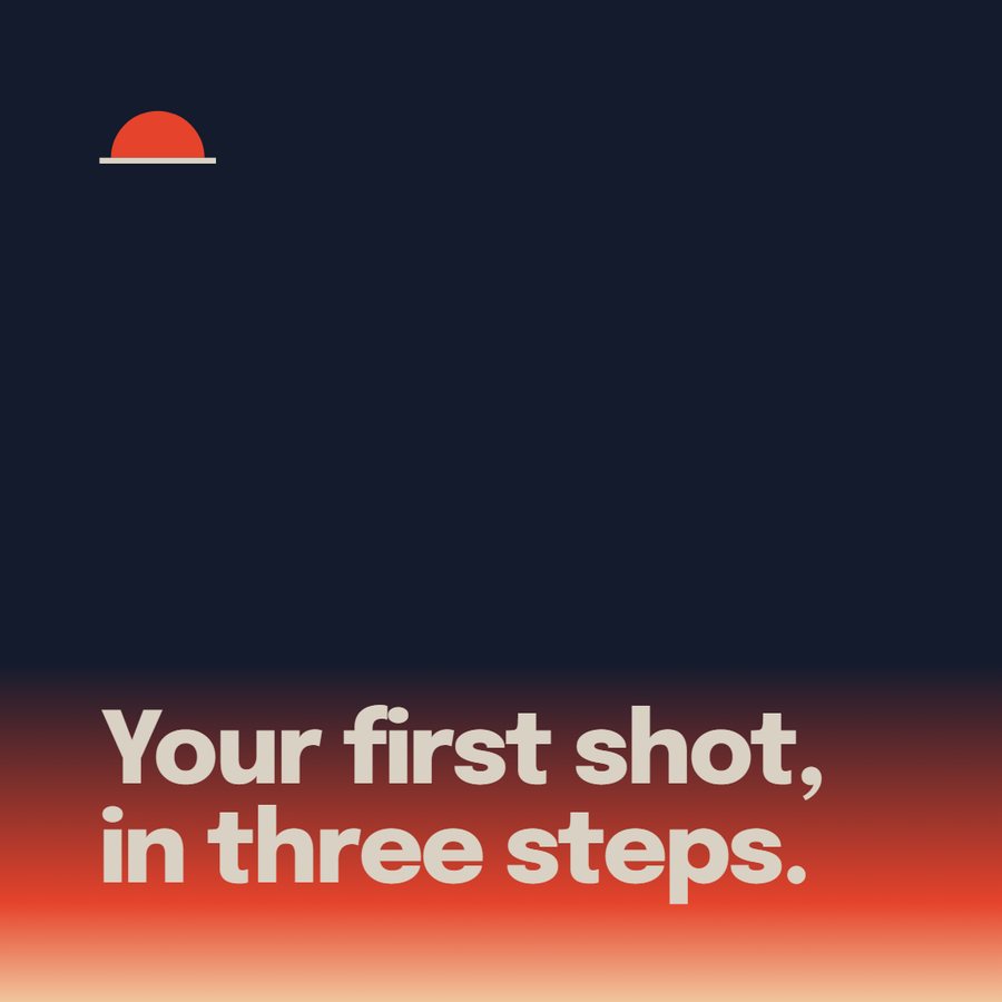 Quick-start card, front